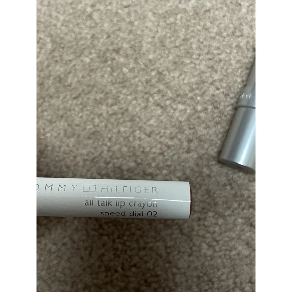 Tommy Hilfiger Lip‎ Crayon Pencil Speed Dial 02 & Lipstick Deep House Red 16 New